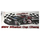 Nascar Dale Earnhardt vinyl banner with grommets,