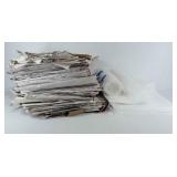 15x18x12 box full of packing paper and wrap. Most