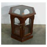 Six sided display table, 22" tall