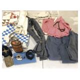 Civil War reenactors group, several pants,