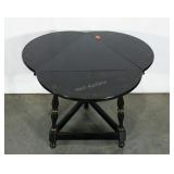 Tri-sided drop leaf table, wear as shown