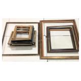 Large group of frames and frame parts, size