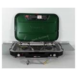 Coleman EvenTemp propane camping stove with fold