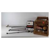 Mixed lot: Starrco Cantaloupe crate (measures