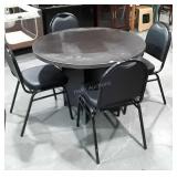 Office Furniture lot, 4 new condition Stackable