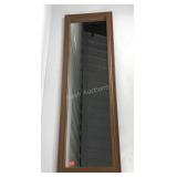 Door dressing mirror, 15x51
