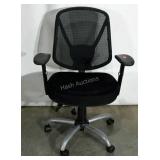 Office chair, features mesh cover, adjustable