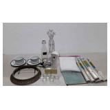 Contact paper, curtain panels, jewelry holder,