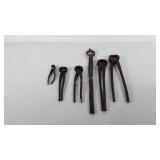 Black Smith forging tools
