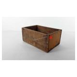 Wooden box, 5.5" x 8" x 12"