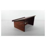 Book stand, 10" x 15" x 8.5"