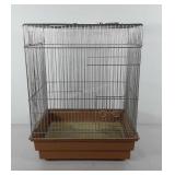 Bird cage, 11" x 14" x 18"