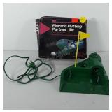 Electric putting partner with box, works