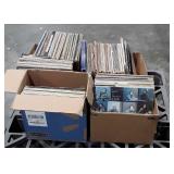 Records, 33rpms, 4 boxes with likes of Jazz,