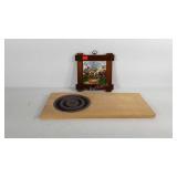 Cutting board/strainer and Surrender of Cornwallis