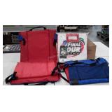 Two Nylon Stadium Seats, and 2007 NCAA Final Four