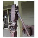 Well Pump, very nice wooden framed Pump here,