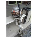 Early Johnson Sea Horse Outboard Motor. Model LT
