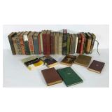 Group of books, age wear and damage as shown, 35