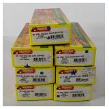 Eight box cars in original boxes by Roundhouse