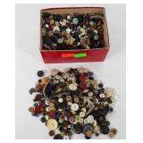 Box of buttons