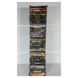Tower of dvds, 37 titles