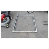 38" metal gate door
