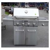 Kitchen aid five burner propane grill