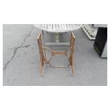 Singer sewing machine base