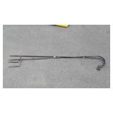 Two shepherds hooks
