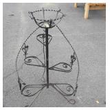 Metal plant stand 36" tall seller code LW