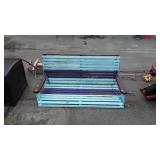 Painted porch swing 50" long seller code C