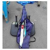 Skis and kids sled, seller code C