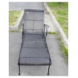 Wrought Iron patio lounge chair