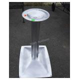 Metal table base, 31" tall