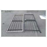 Two metal 30" security doors