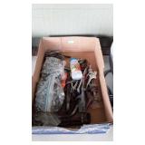 Box flat of misc hardware