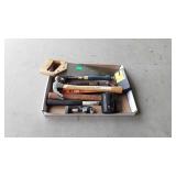 Box flat of misc tools