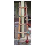 Wooden decor ladder, 79" long seller code DY