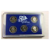 2001 United States quarters Proof Set