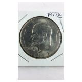 1977D Eisenhower Dollar