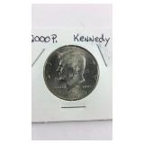 2000P Kennedy half dollar