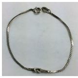 Sterling Silver Knot 7 inch Bracelet