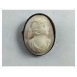 Vintage Cameo Pin