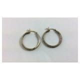 Sterling Silver Hoop Earrings