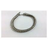 Sterling Silver CZ 7 inch Bracelet