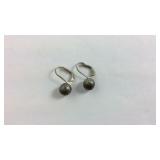 Sterling Silver Ball Earrings