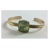ViVi Green Crystal Cuff Bracelet New