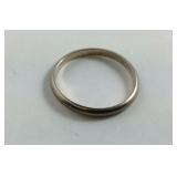 Sterling Silver Wedding Band Size 9