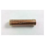 1968 roll of Lincoln pennies